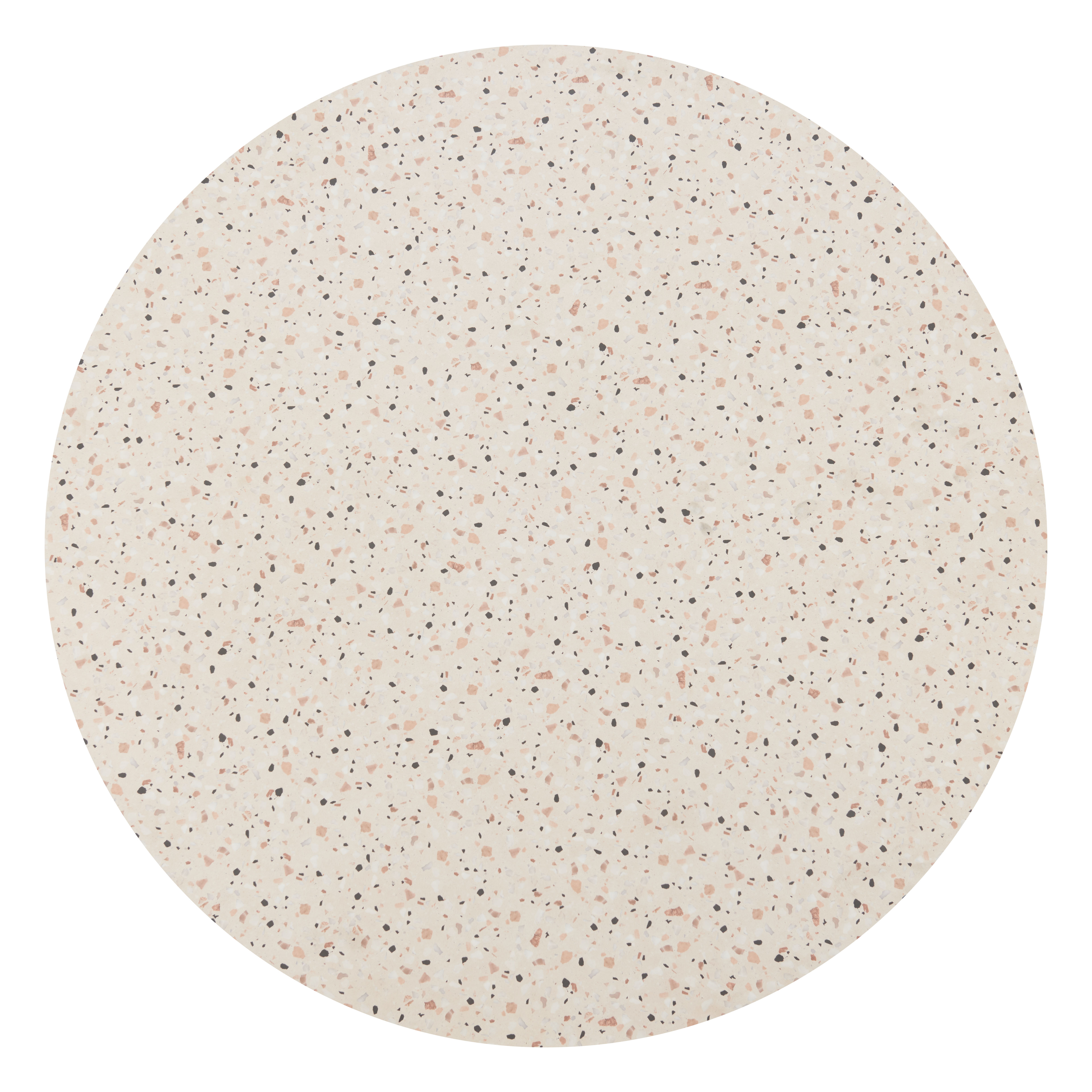 Jorf Dining Table Beige & Bronze product image