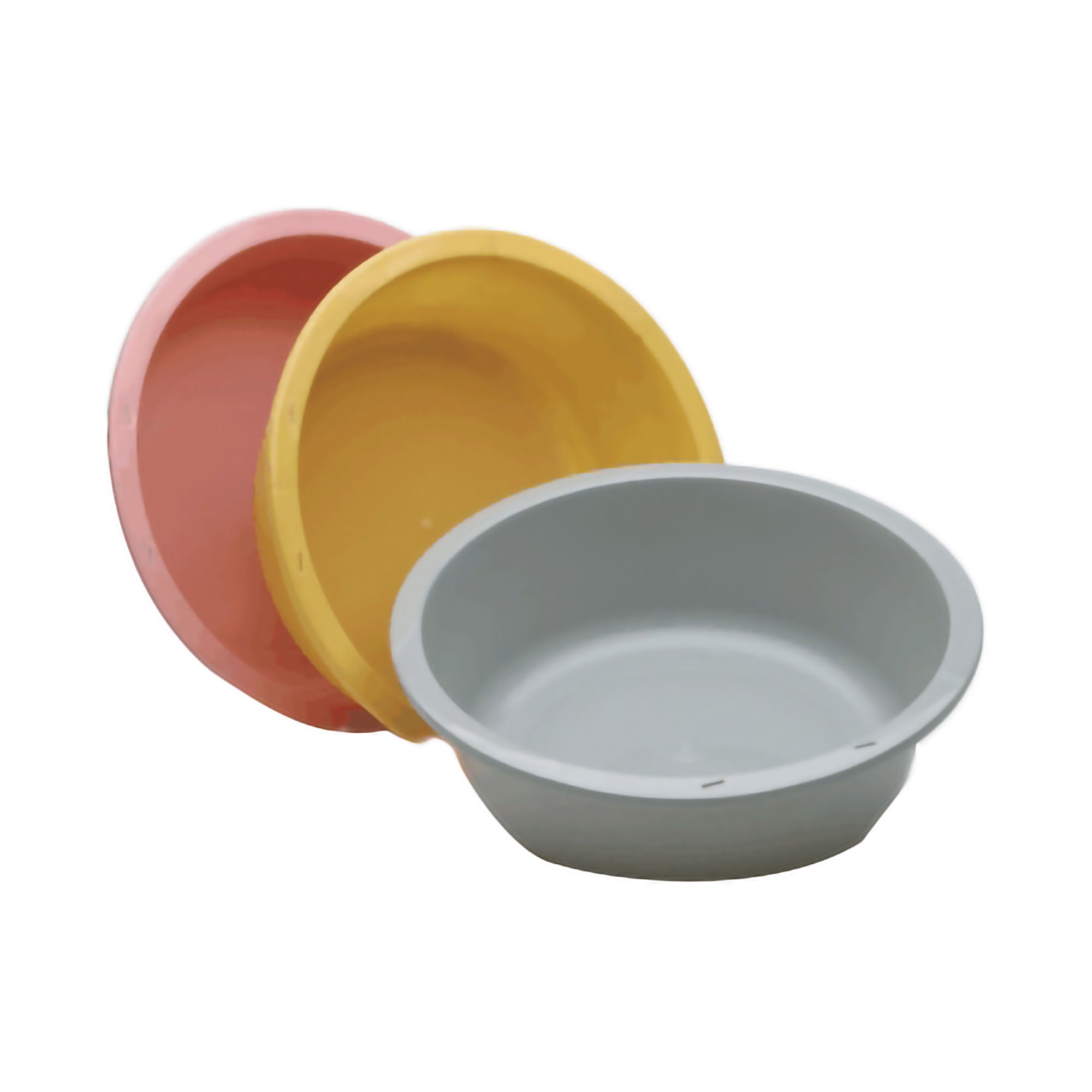 Medegen Medical Wash Basin, Round, 5 Quart, Rose