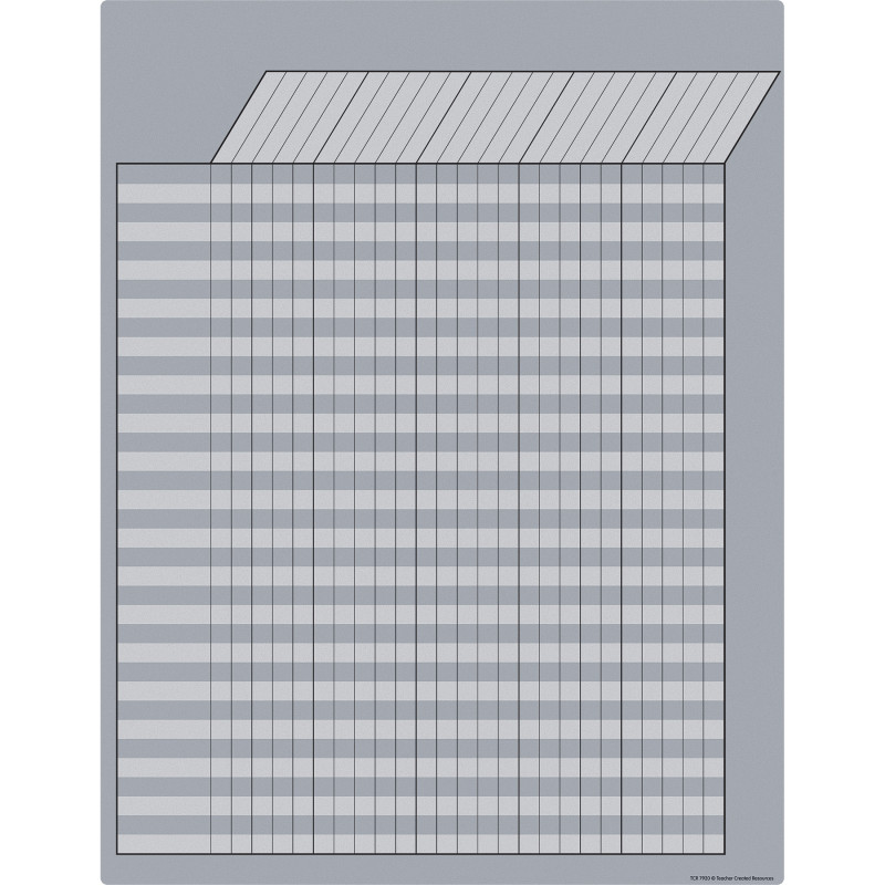 Gray Incentive Write-On/Wipe-Off Chart