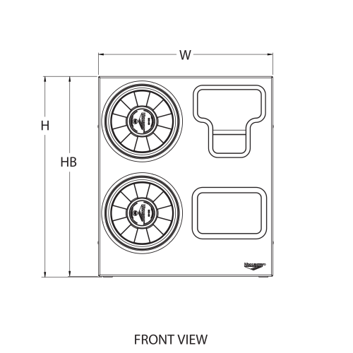 Engineering front view