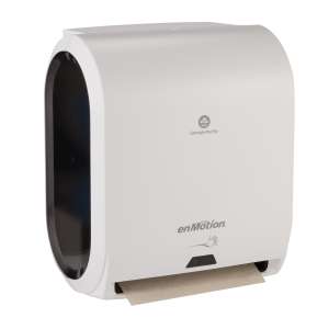 Georgia Pacific, enMotion, Electronic Roll Towel Dispenser, White