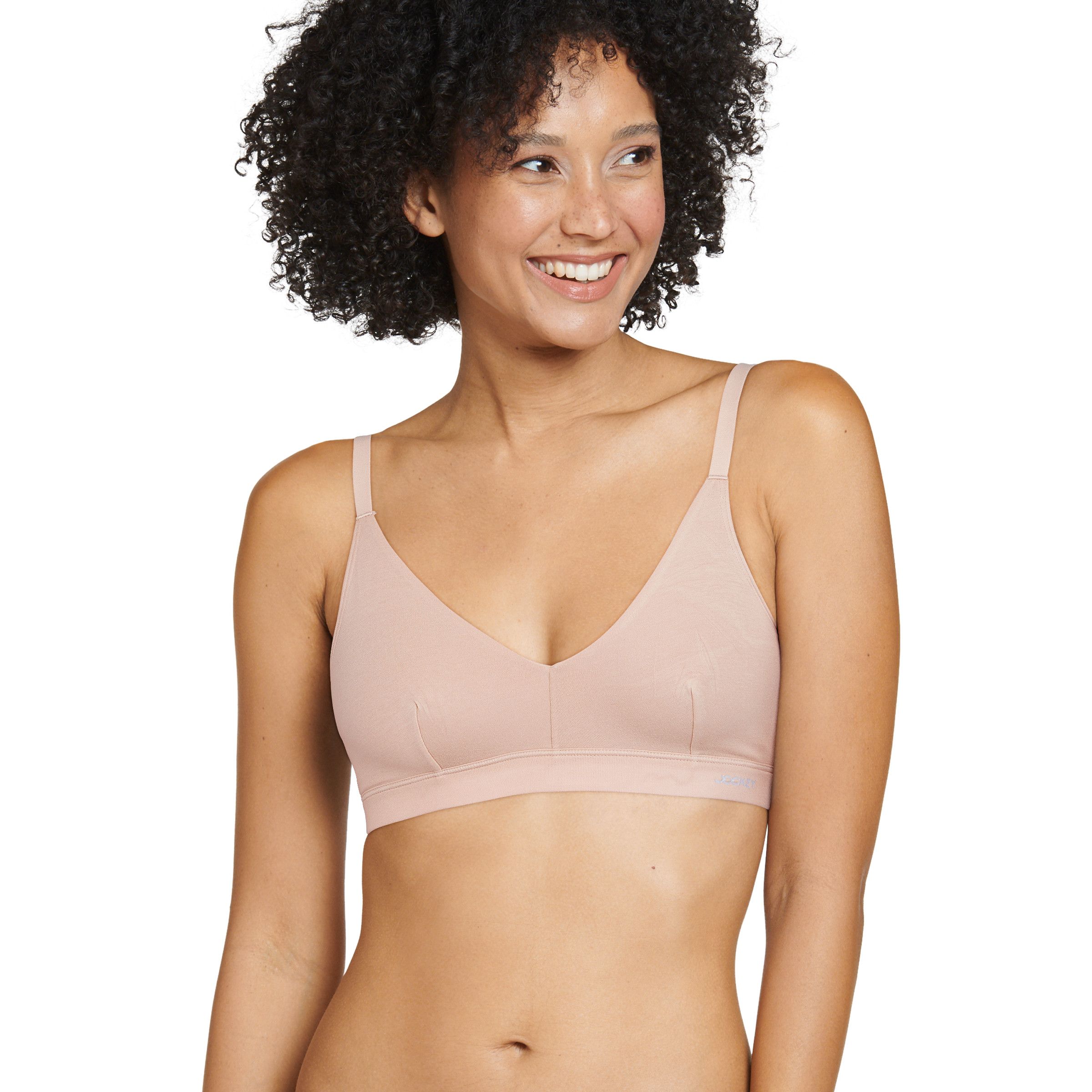 Jockey Women's Organic Cotton Stretch Triangle Bralette - Picture 33 of 47