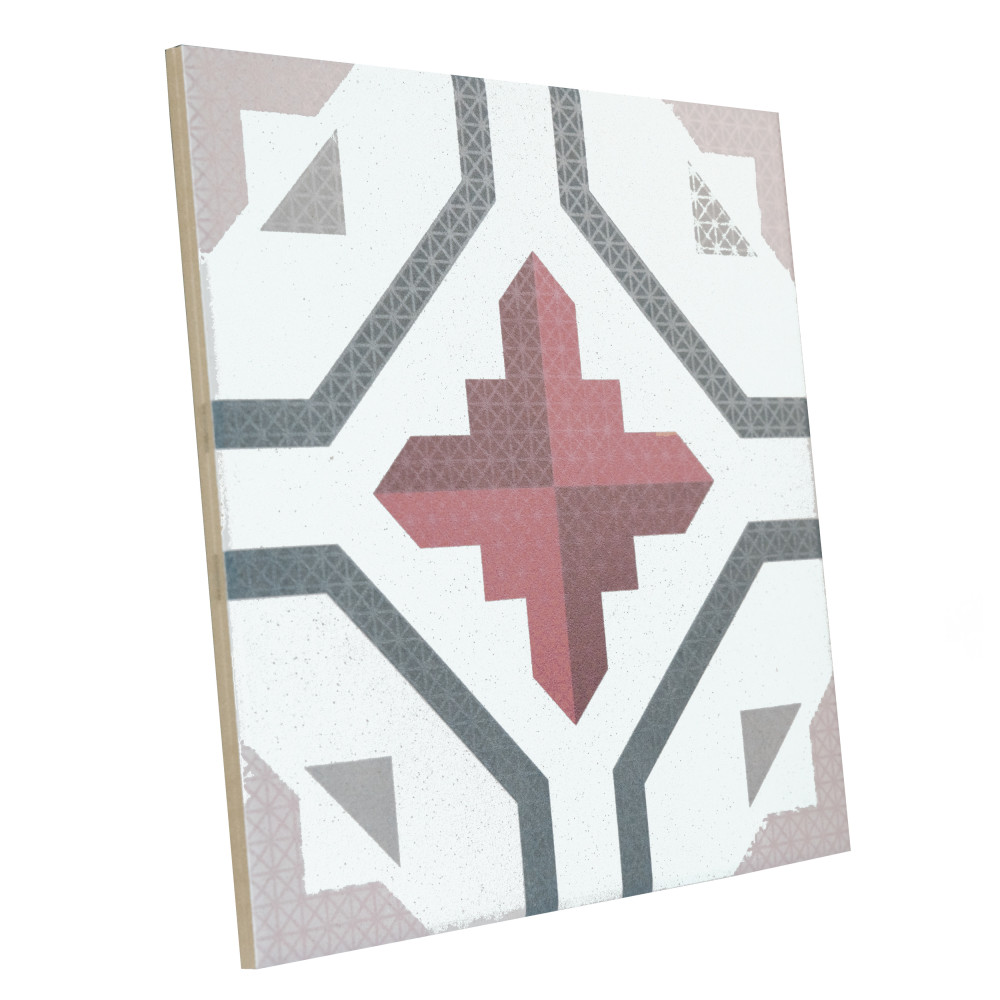 Prisma Rioja 9-3/4 in. x 9-3/4 in. Porcelain Floor and Wall Tile