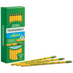 Ticonderoga&reg; Laddie&reg; Tri-Write Intermediate Size No. 2 Pencils with Eraser, Box of 36 DIX13042
