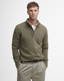 Pullover Cotton Half Zip 