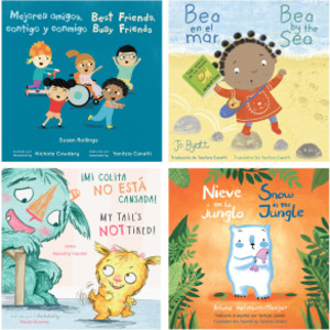 Library Bilingual Books, Set of 4