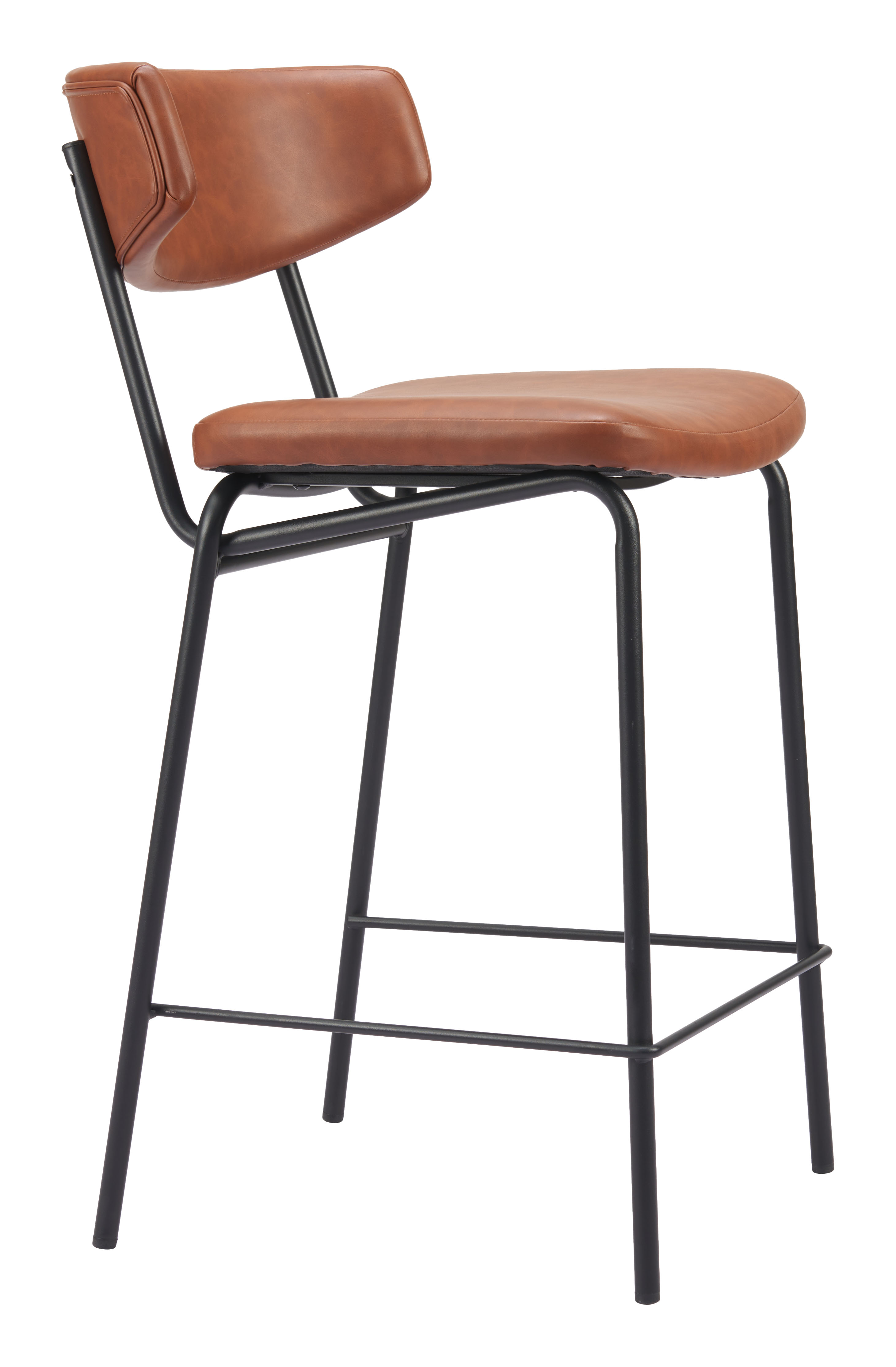 Charon Counter Stool (Set of 2) Vintage Brown product image