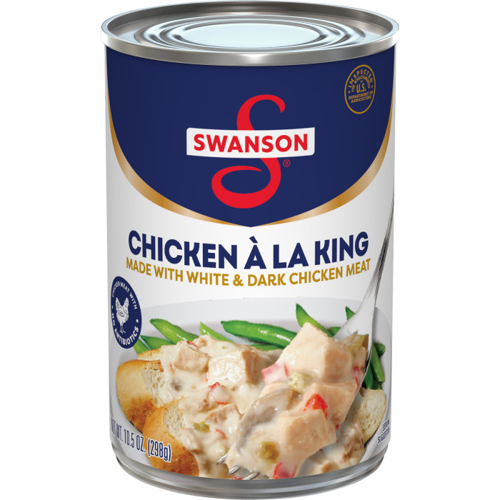 Chicken á la King Made with White & Dark Chicken Meat