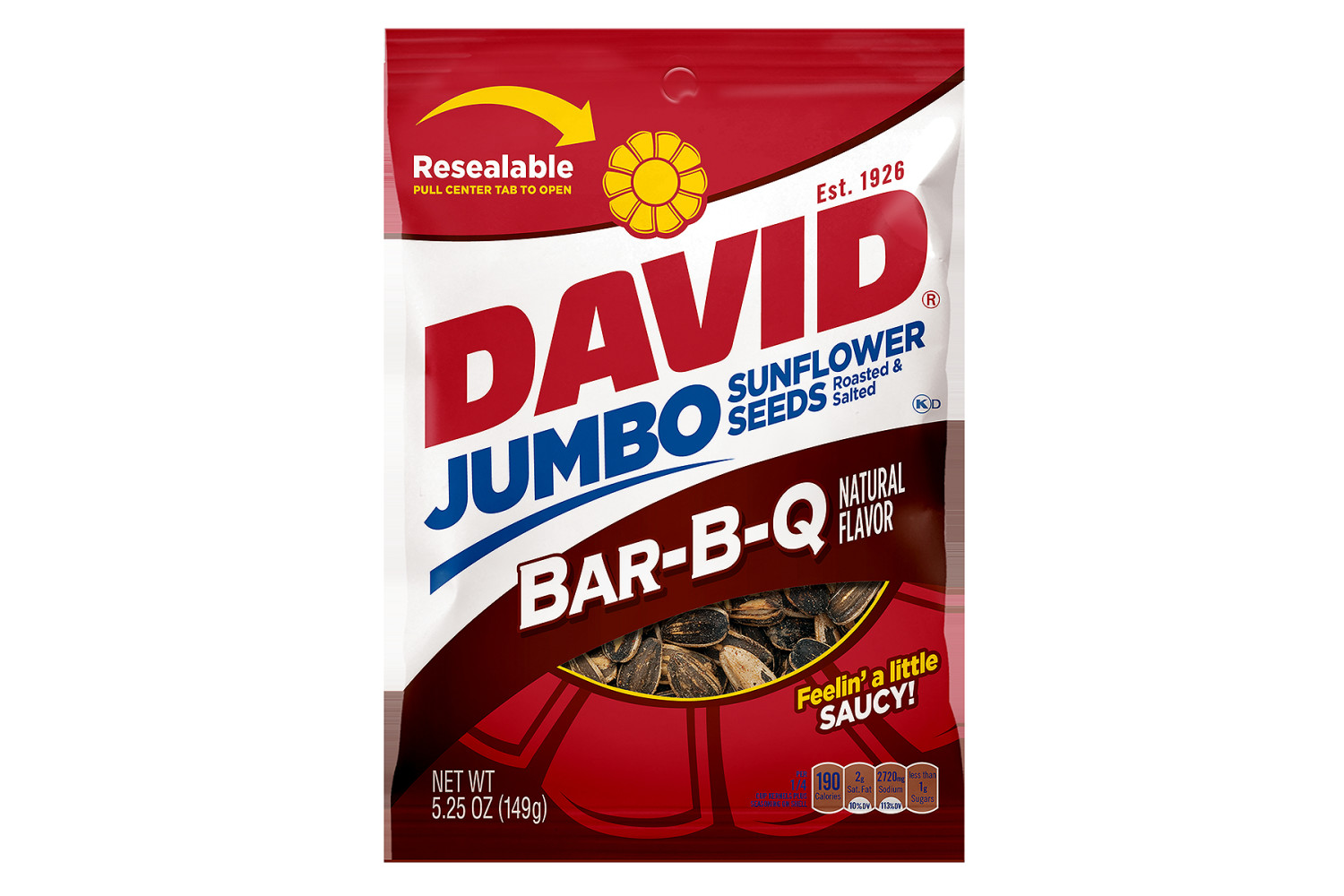 DAVID BBQ Sunflower Seeds Conagra Foodservice