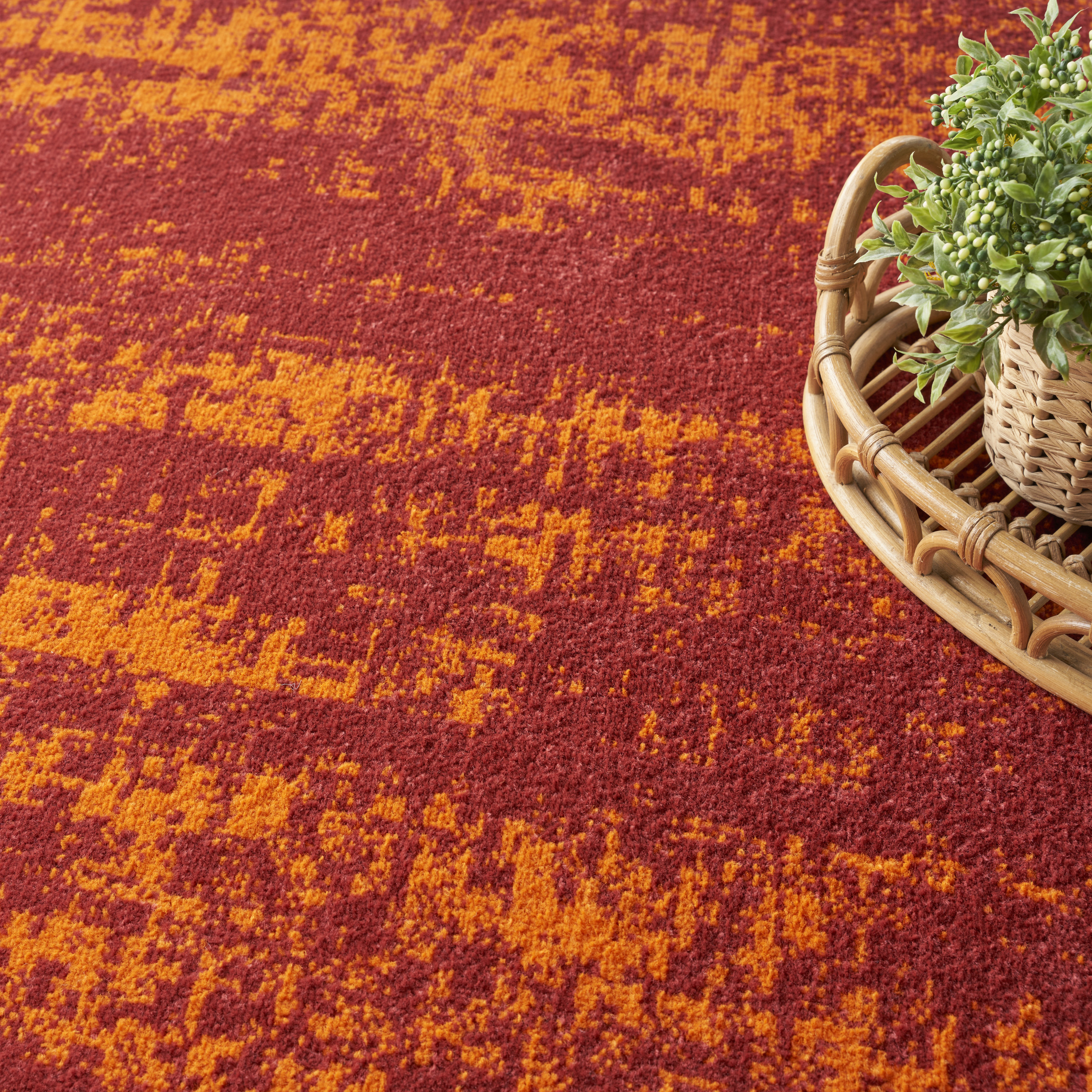 Nourison Nourison Essentials 8' x 10' Red Modern Rug