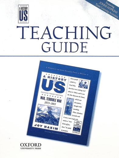 A History of US: War, Terrible War Volume 6 Middle/High Teacher Guide