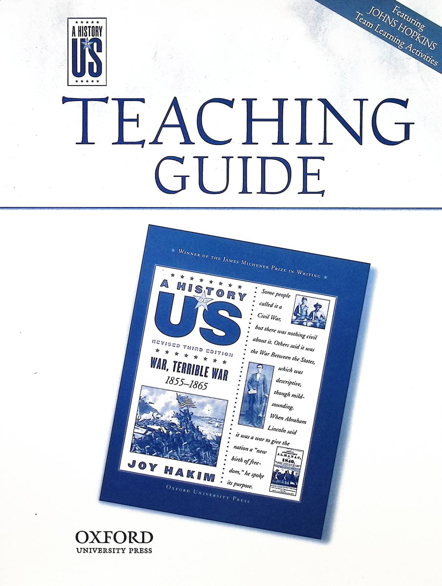 A History of US: War, Terrible War Volume 6 Middle/High Teacher Guide