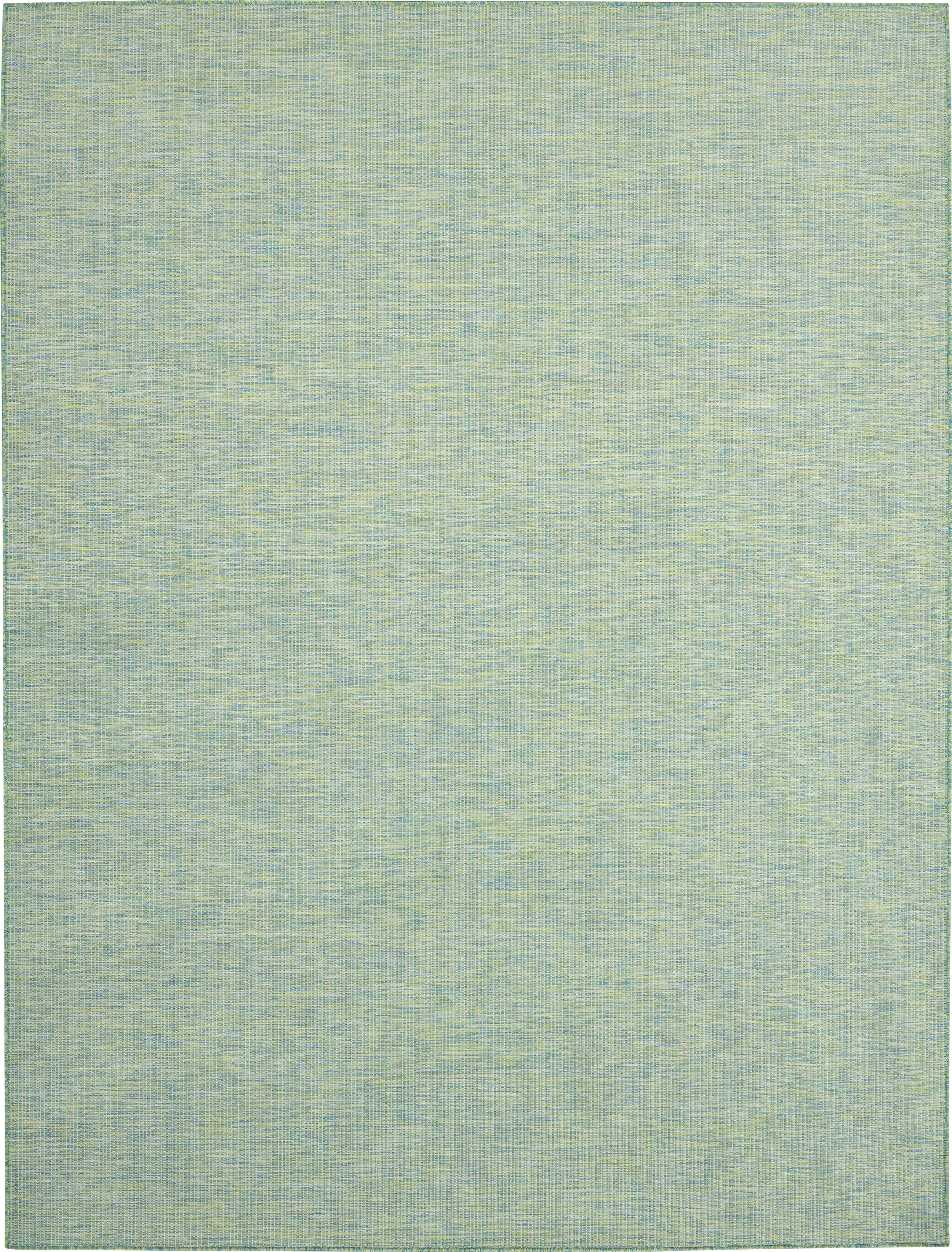 Nourison Positano 7' x 10' Blue Green Modern Rug