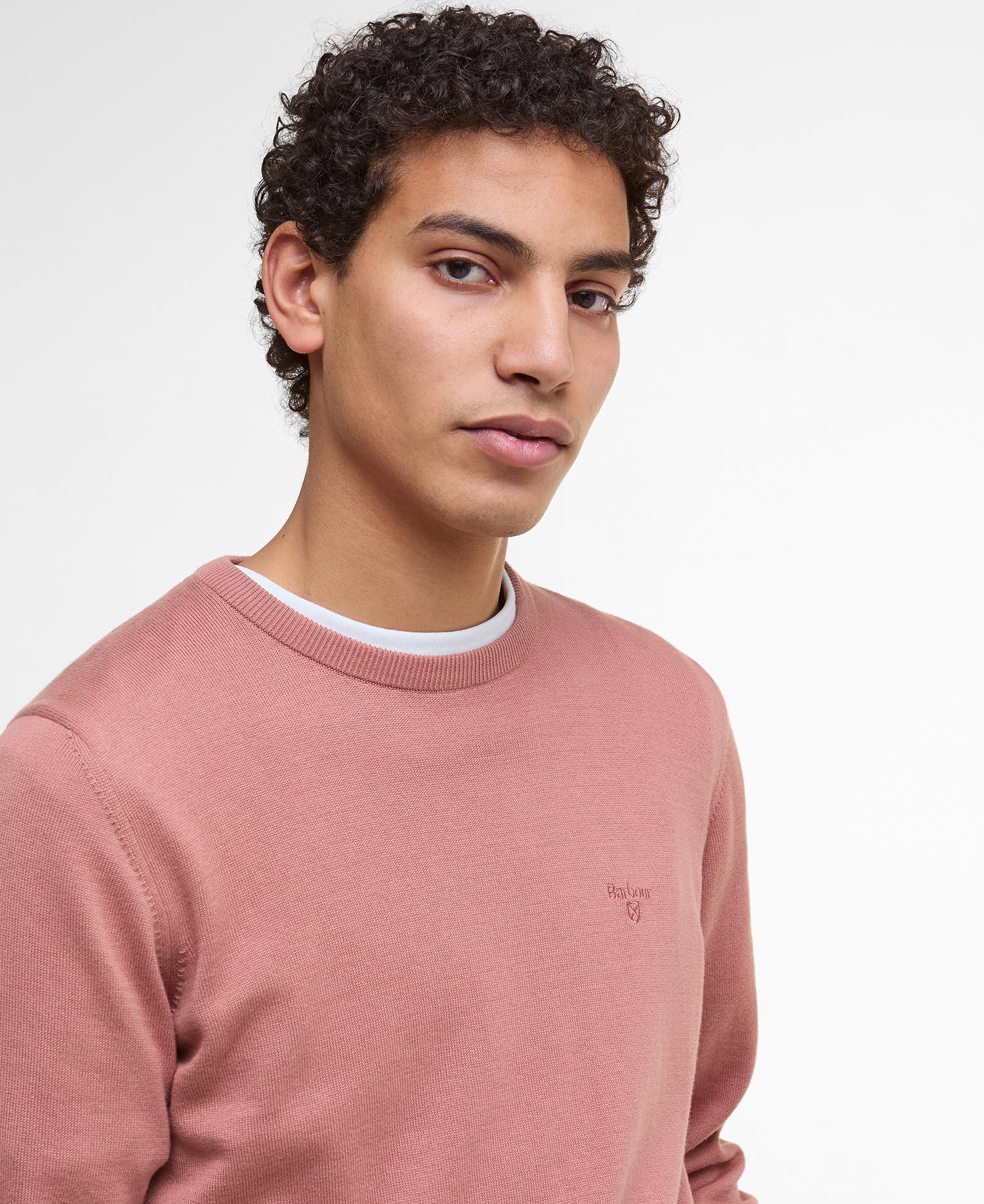 Maglione girocollo in cotone Pima image number 3