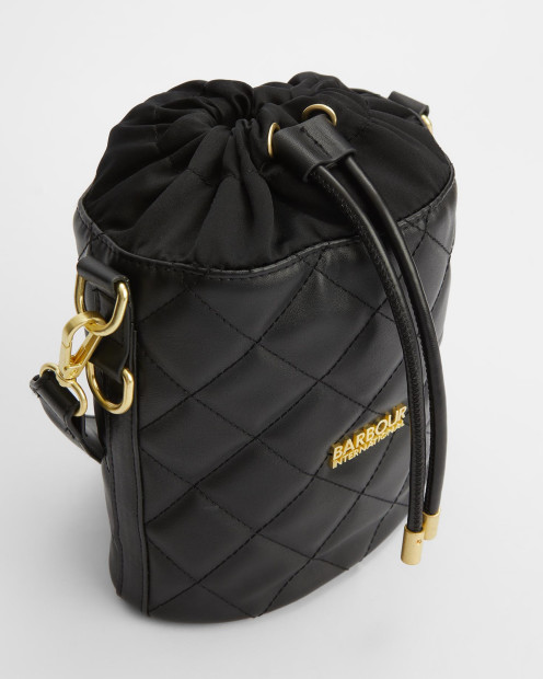 Quilted Bucket Bag Classic Black