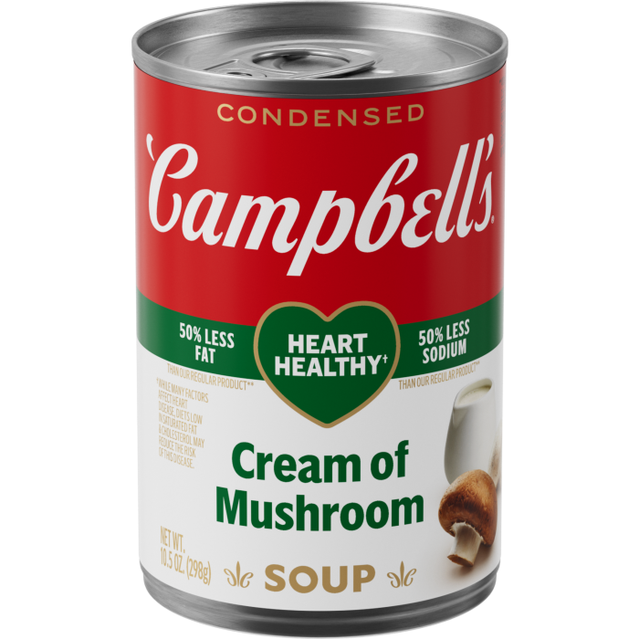 Heart Healthy Cream of Mushroom Soup