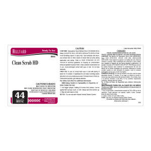 Label RTU Ars 844 Clean Scrub HD