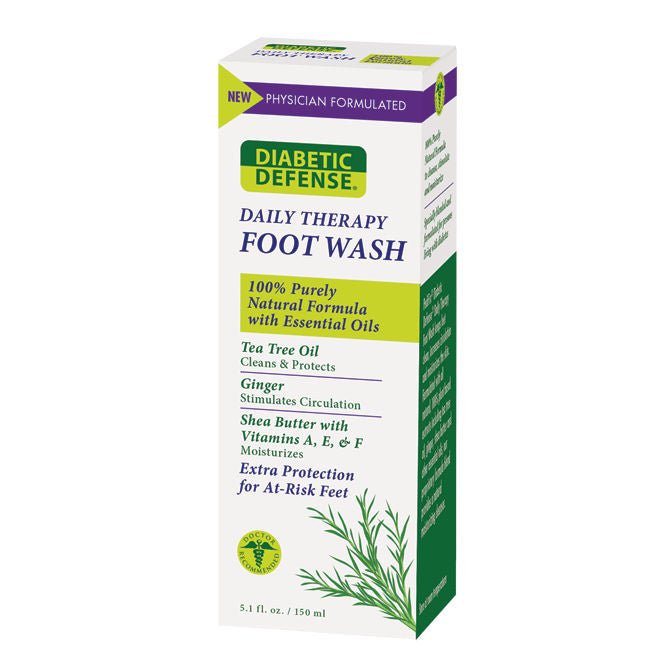 Pedifix DIABETIC DEFENSE DAILY THERAPY, WASH FT 5OZ