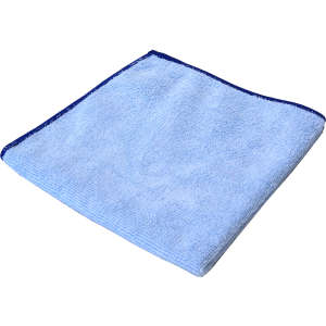 Hillyard, Trident® Heavy Duty, 16"x16", Microfiber, Cloth, Blue