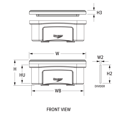Engineering front view