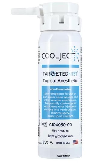 Coolject Targeted Mist Topical Anesthetic 4oz.