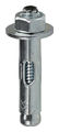 Sleeve Anchor With Hex Nut Zinc Plated Steel 5/16 x 2-1/2 in. Pack of 100