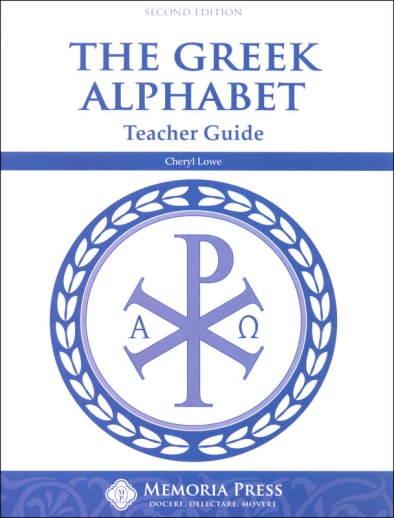 Memoria Press Greek Alphabet Book Key (2nd Edition)