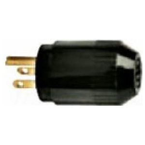 Select Spec™ Straight Blade Plug, 15A, 125V, 2P3W, NEMA 5-15P, Black