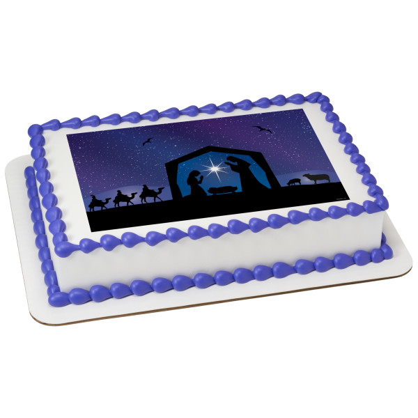 Nativity PhotoCake® Edible Image®