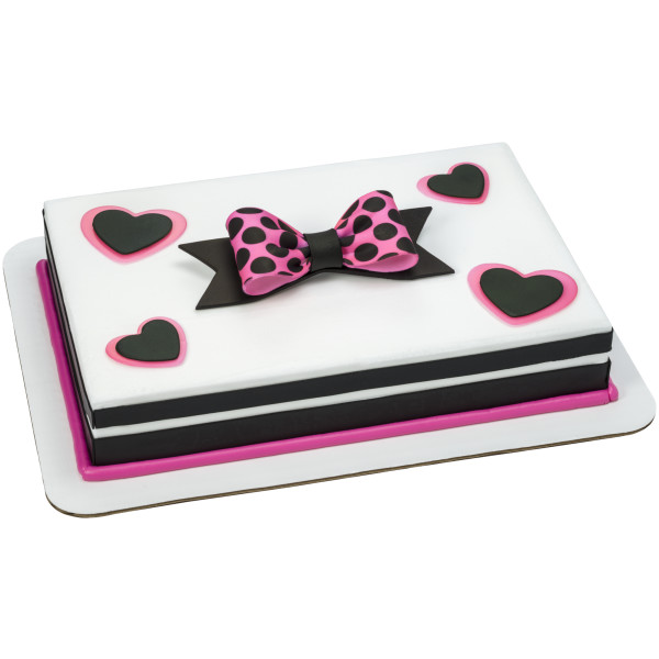 Red, Pink, White Hearts Fondant DecoShapes®