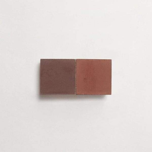 cement: mythology checkerboard | salon | grande | matte | duo | prune + fig | sample 
