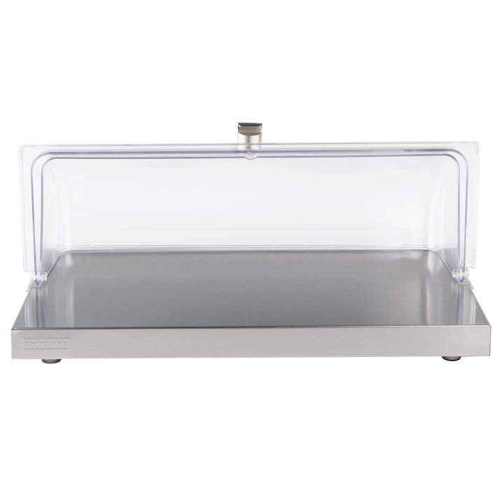 Full-size cubic display cooling plate