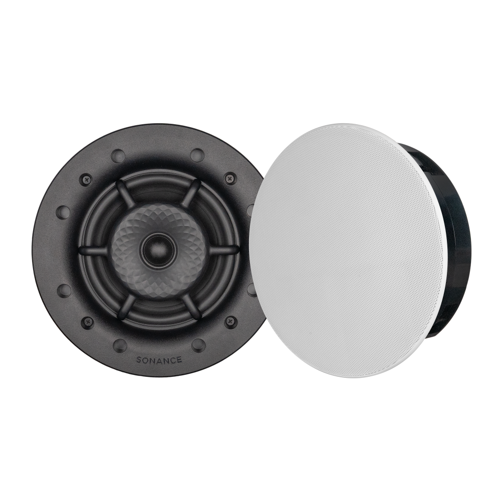 VXXT6R OUTDOOR EXTREME 6" ROUND IN-CEILING SPEAKER W/ WHITE MICRO TRIM GRILLE (1 PAIR)