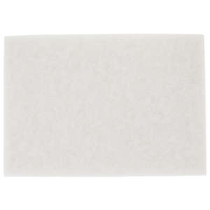 3M, Super Polish 4100, White, 14"x20" Rectangle Floor Pad