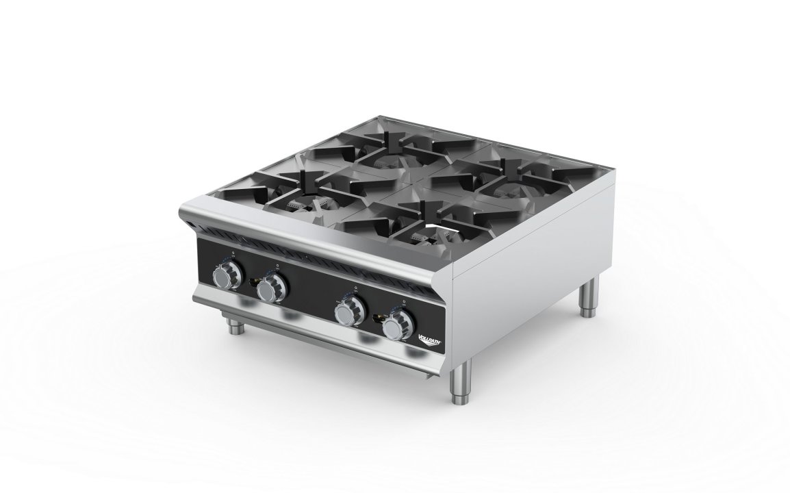 24-inch 4-burner countertop gas hot plate