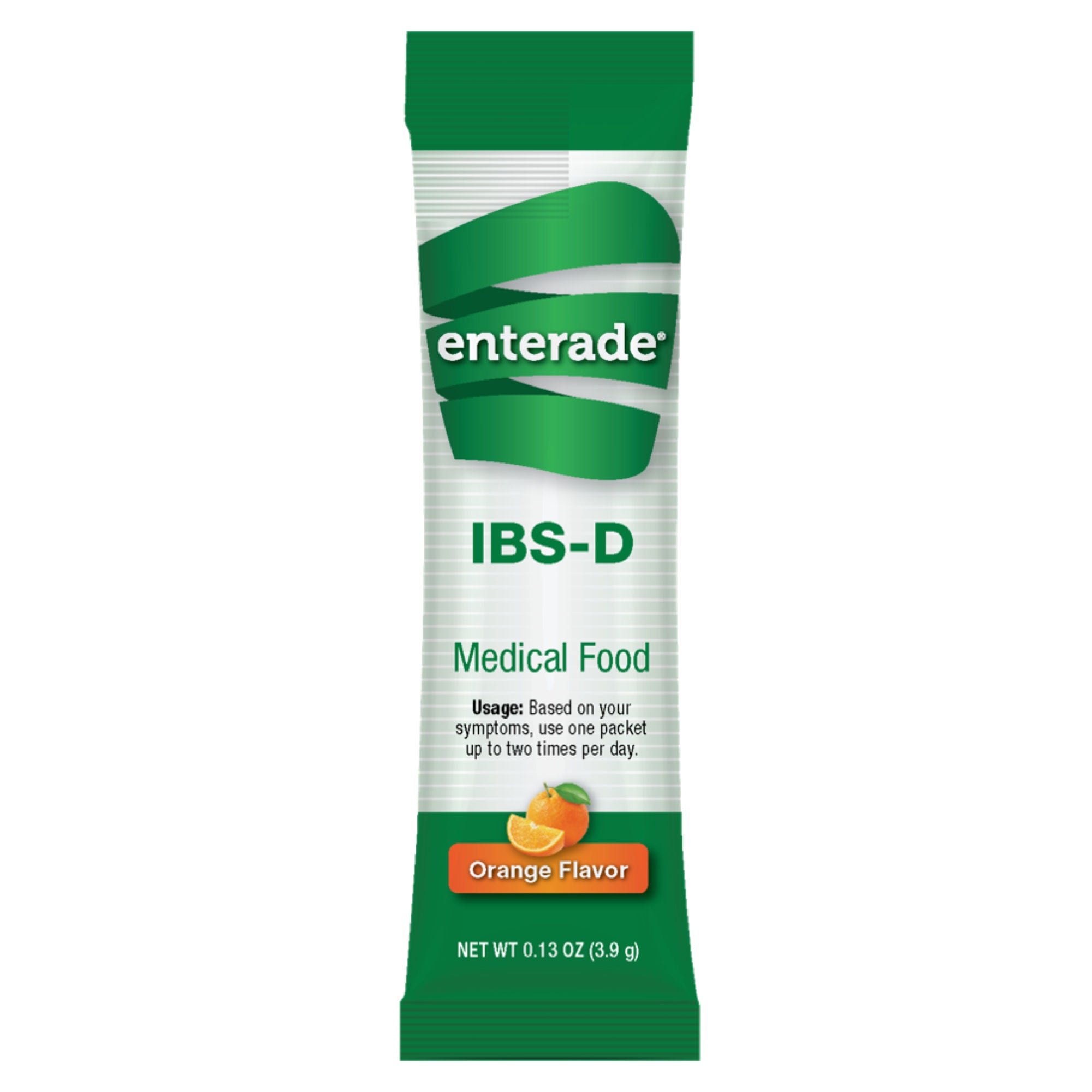 enterade® IBS-D Dietary Support Medical Food, Orange, Single Serve Packets