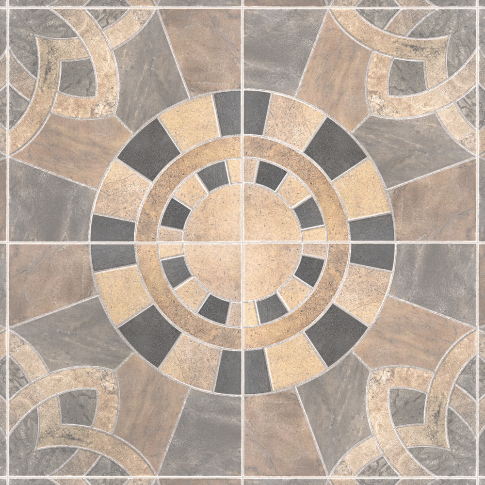Cartago Azul 17-3/4 in. x 17-3/4 in. Ceramic Floor and Wall Tile