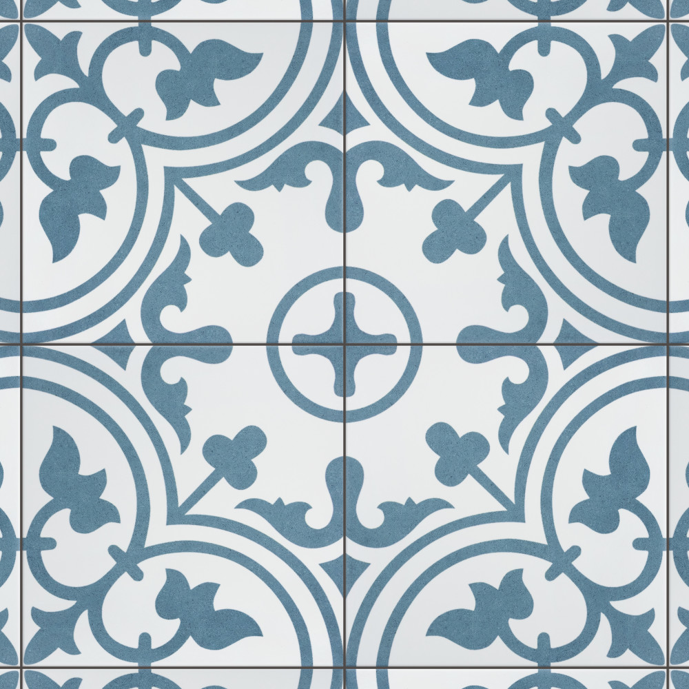 Arte Cloud 9-3/4 in. x 9-3/4 in. Porcelain Floor and Wall Tile | Merola ...