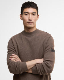 Crawley Crew Neck Jumper Brindle