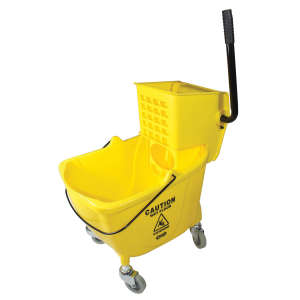 Impact, Value-Plus™, 35qt, Mop Bucket w/ Sidepress Wringer, Yellow