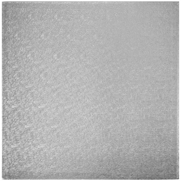 16" Square Silver Foil Cake Board