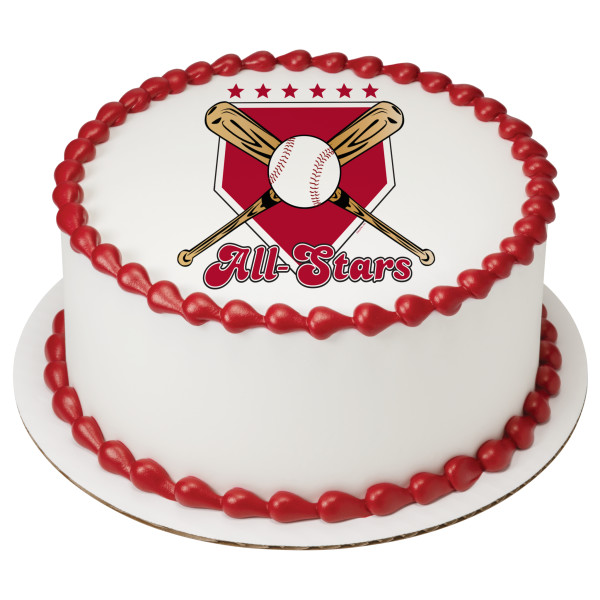 Baseball All-Stars PhotoCake® Edible Image®