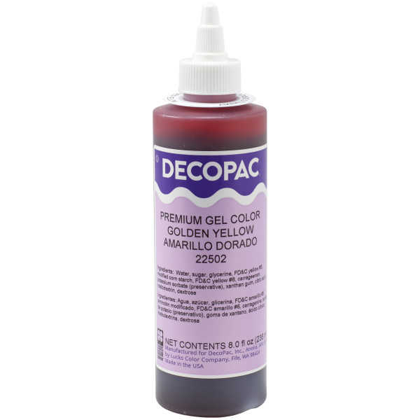 Golden Yellow - Red 3 Free Premium Gel Color