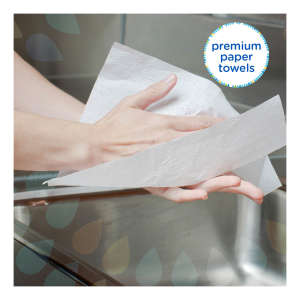 KIM01500, Kimberly Clark, Kleenex, Folded Towel, C-Fold, 1 ply, White