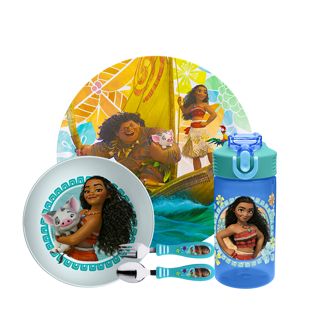 Disney Dinnerware Set, Moana, 5-piece set