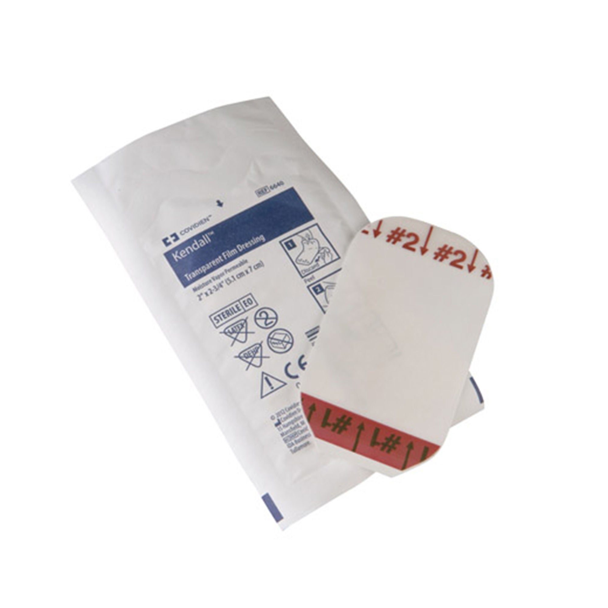 Kendall™ Transparent Film Dressing, 4 x 4.75 Inch