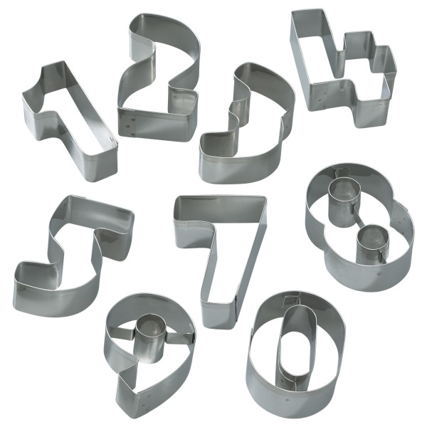 Numbers Cutters/Molds