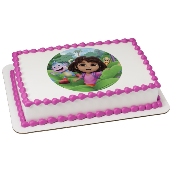 Dora the Explorer™ Ready to Explore PhotoCake® Edible Image®