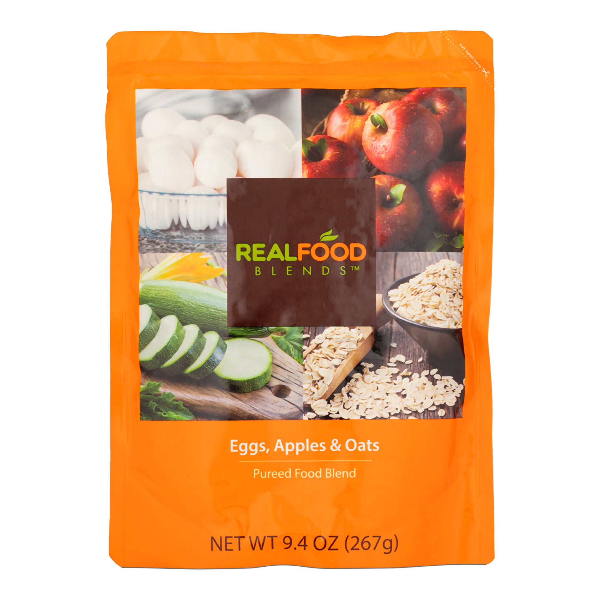 Real Food Blends™ Eggs, Apples & Oats Puree Food Blend for Tube Feeding, 9.4-oz.