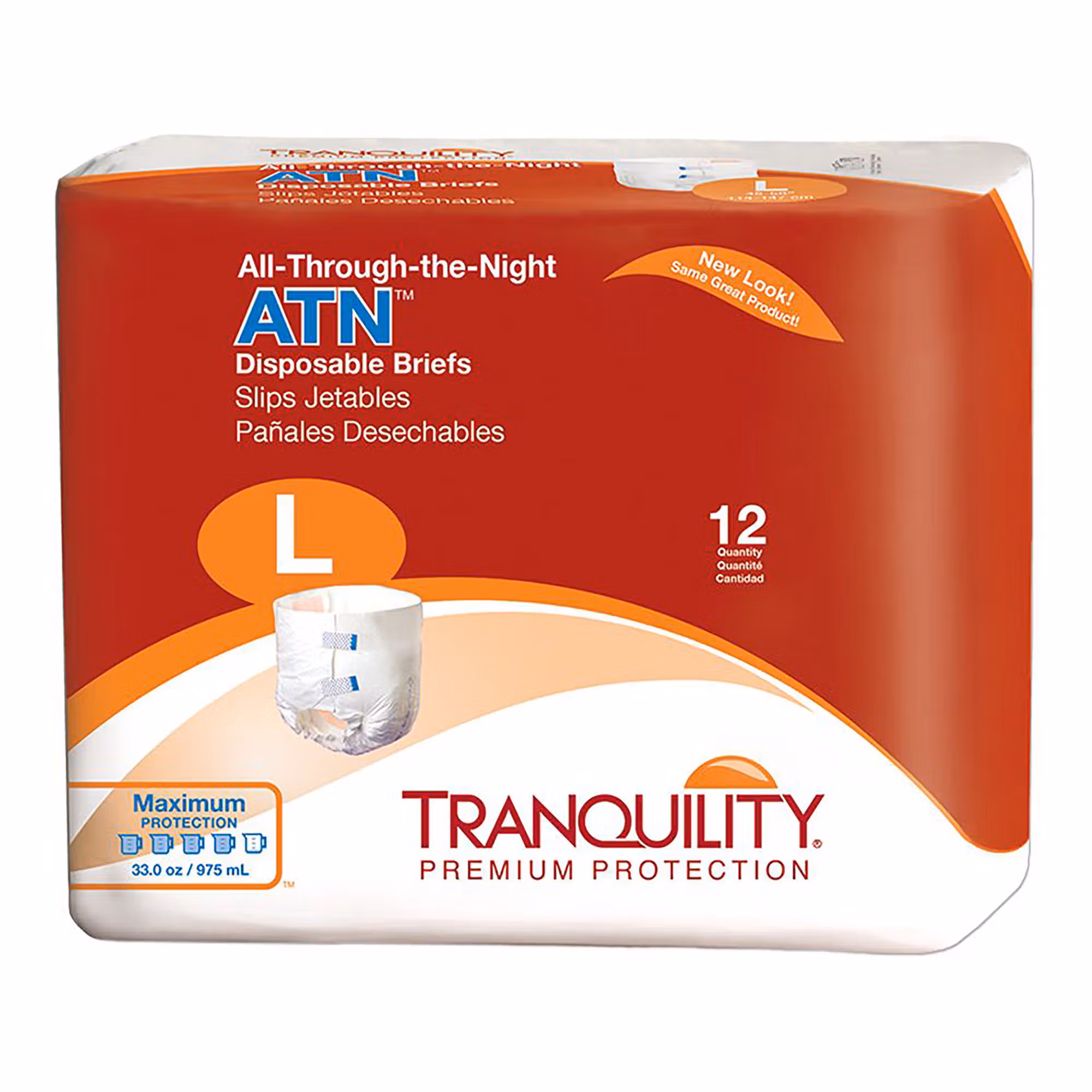 Tranquility® ATN Incontinence Brief, Large